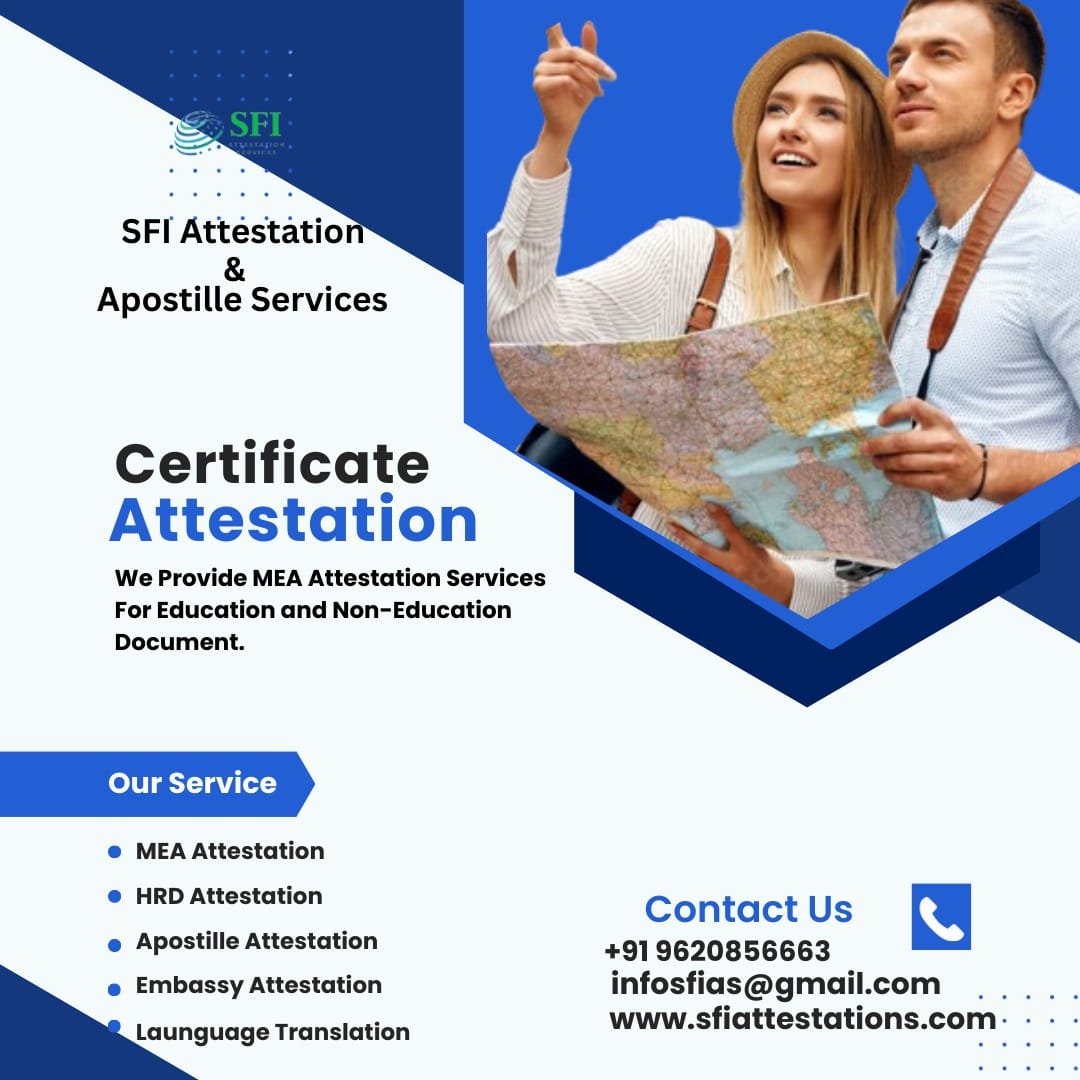 Medical Certificate Attestation Services In Bangalore