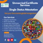 Unmarried Certificate Services | Single Status Attestation